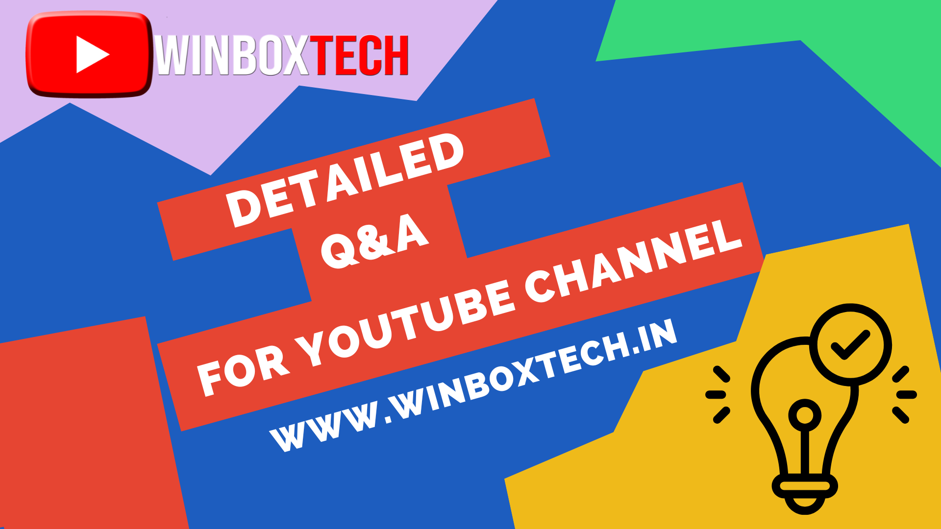 Detailed Q&A for YouTube Channel