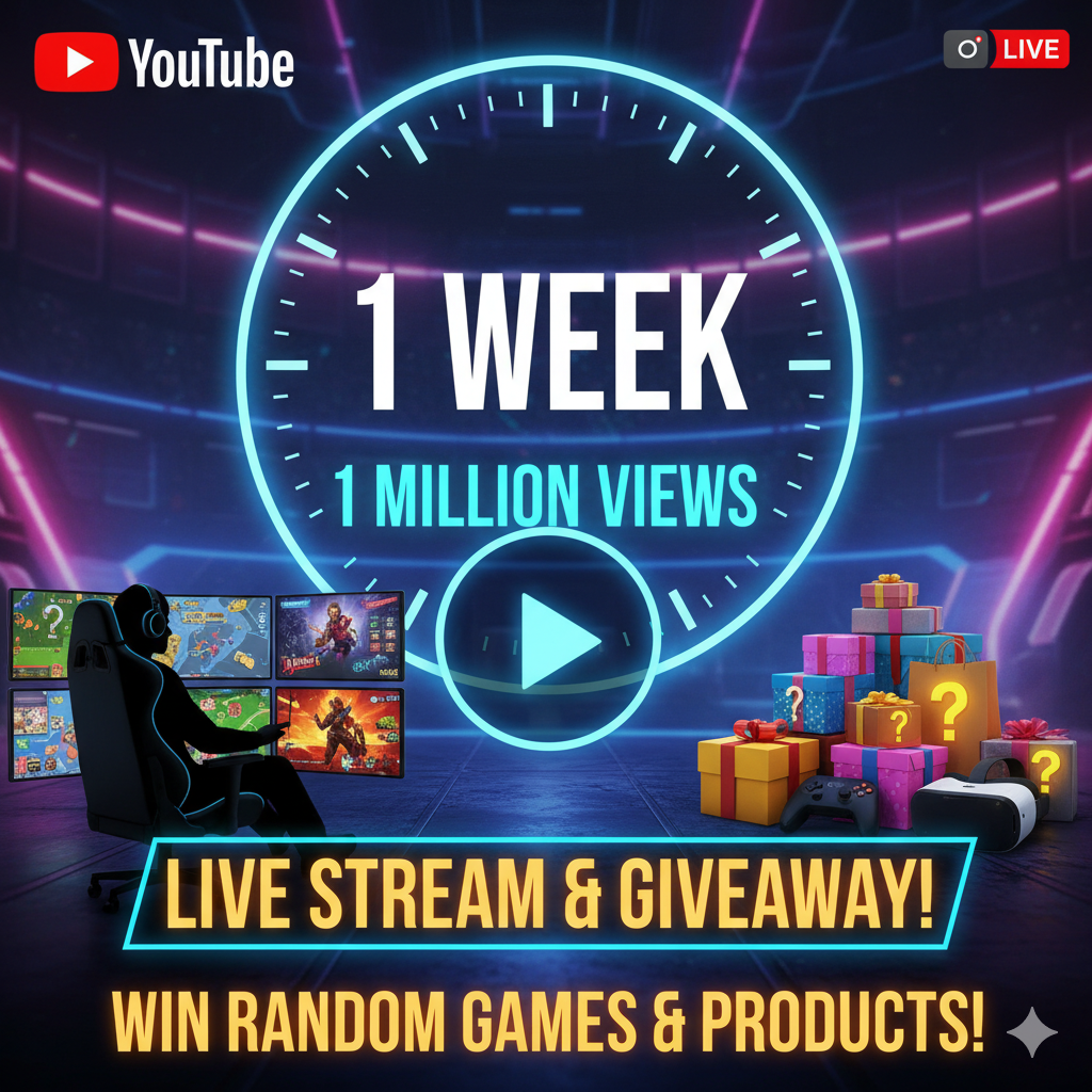 Mega Gaming Live Stream & Win a Smartphone Giveaway! &ndash; 25th October 2025