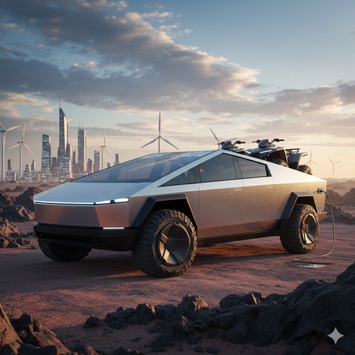 Tesla Cybertruck (2025 Edition): Steel Heart: The Cybertruck Chronicles